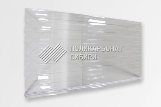 Профилированный поликарбонат Sunnex МП-20 (У) прозрачный 0,8 мм, длина листа 2 м