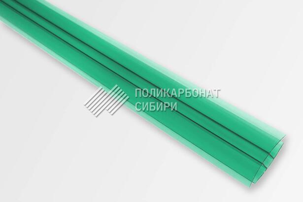 Соединительный профиль HP зеленый 6 мм