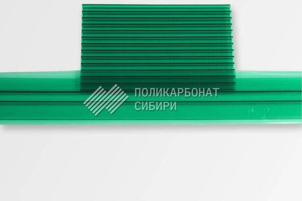 Соединительный профиль HP зеленый 6 мм